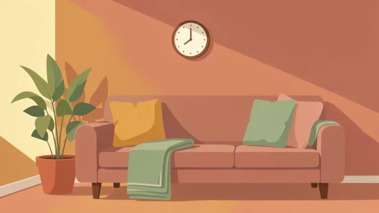 Illustration for 20-Minute vs 90-Minute Nap: Which Is Better?: a cozy sofa ready for an afternoon nap